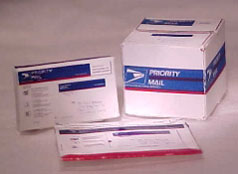 Dollhouse Miniature USPS Mailers -Set Of 3 Types